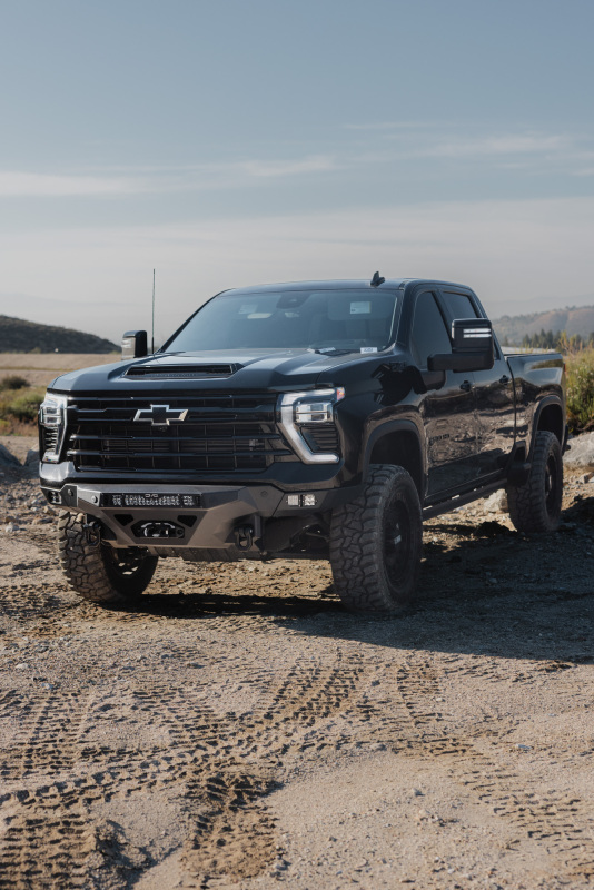 Chevrolet Silverado 2500 Front Bumper - DV8 Offroad - Spec Series - Black - `24-`26